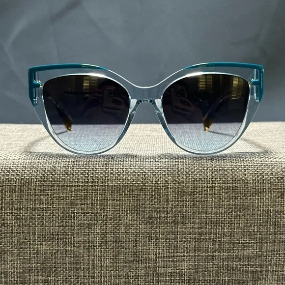 Furla Blue Cat-Eye Sunglasses – Brand New display picture 3